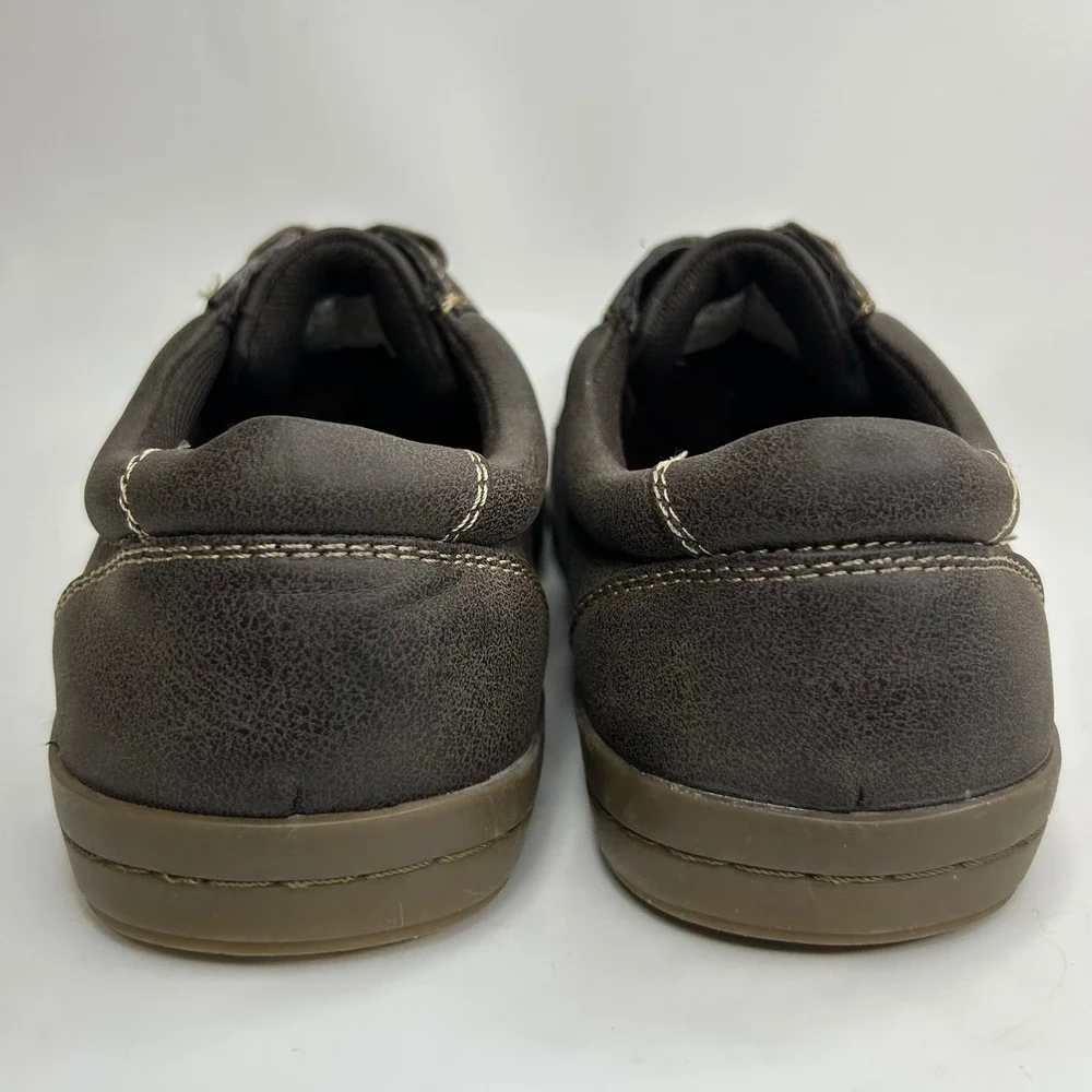 Madden M-Easel Mens Brown PU Leather Fashion Sneakers Size 9M Low Top Shoes